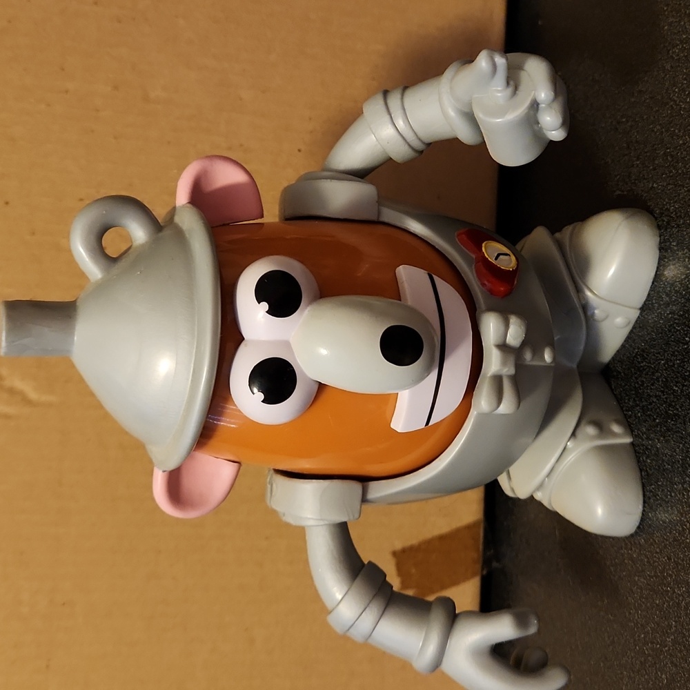 Mr. Potato Head Tin Man Wizard of Oz Action Figure Silver Kids Toy